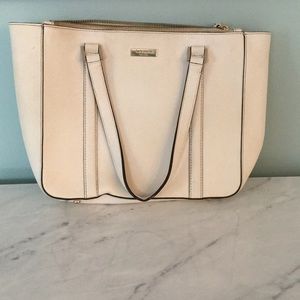 White Kate Spade Purse